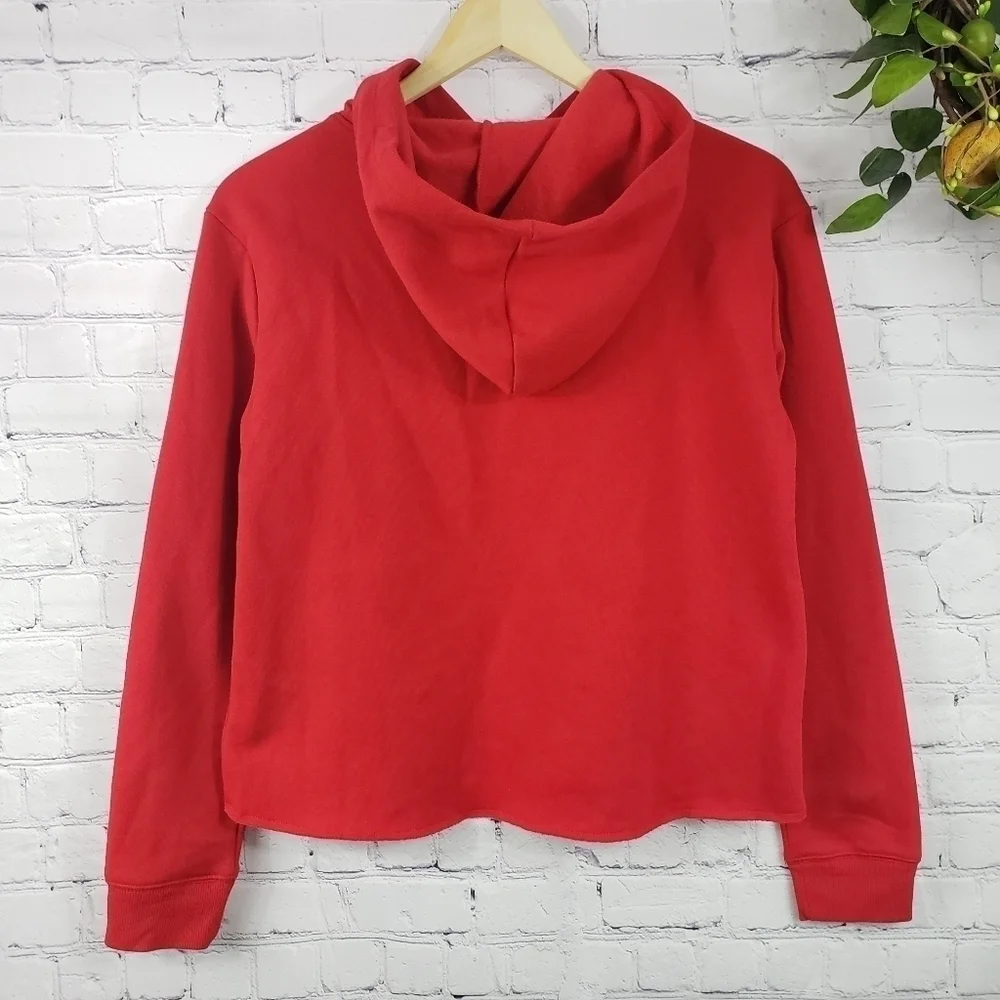 JUSTICE Long Sleeve Flippy Hoodie Size 14/16
